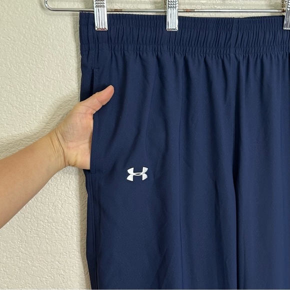 NWT Under Armour Men’s Navy Blue Performance Athletic Pants, Size XL - Picture 3 of 12